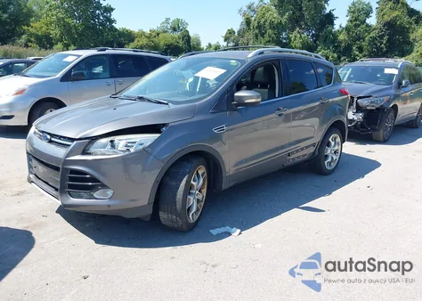 2013 Ford Escape Titanium from USA, damaged, VIN 1FMCU9J98DUB19928